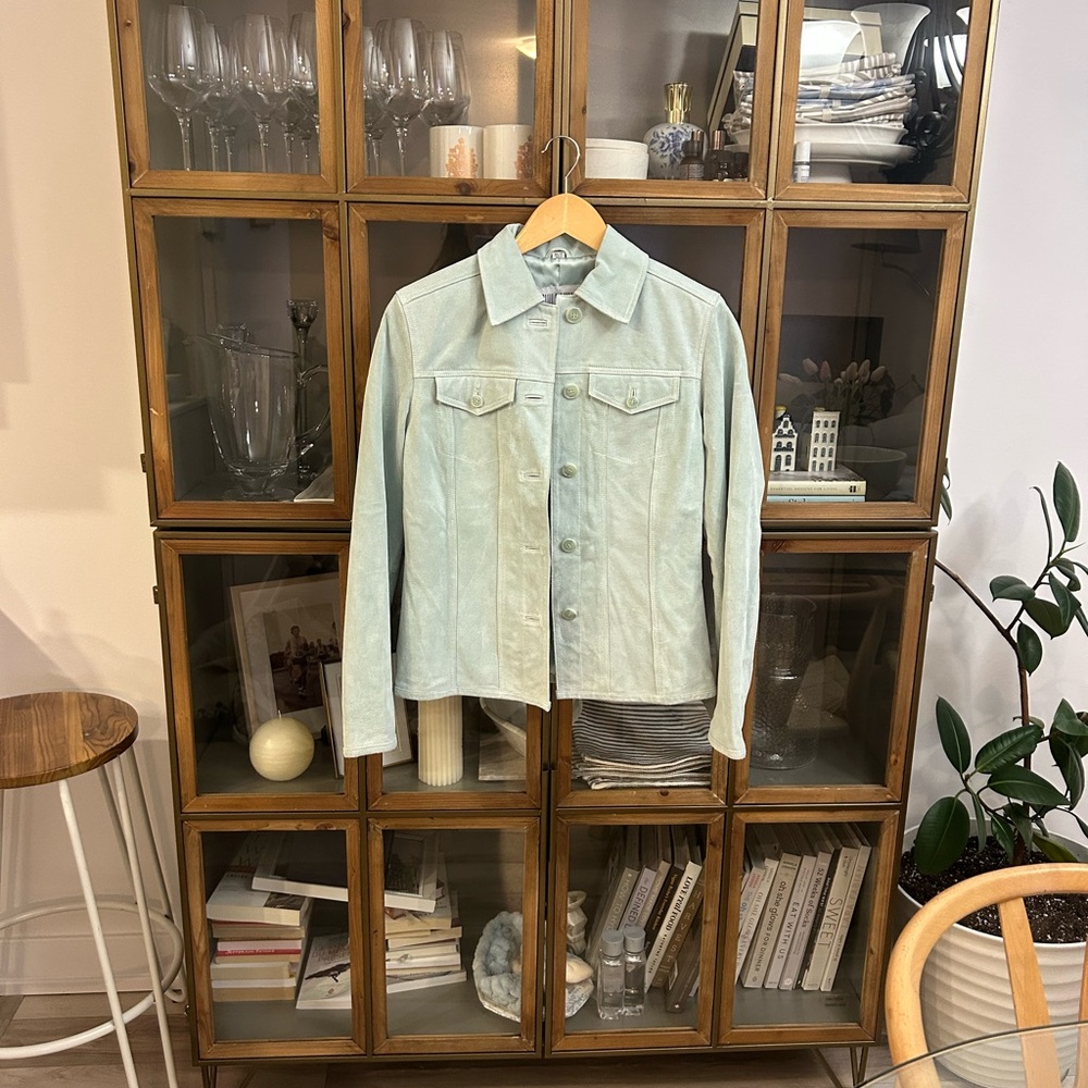 Suede Genuine Leather Jacket
